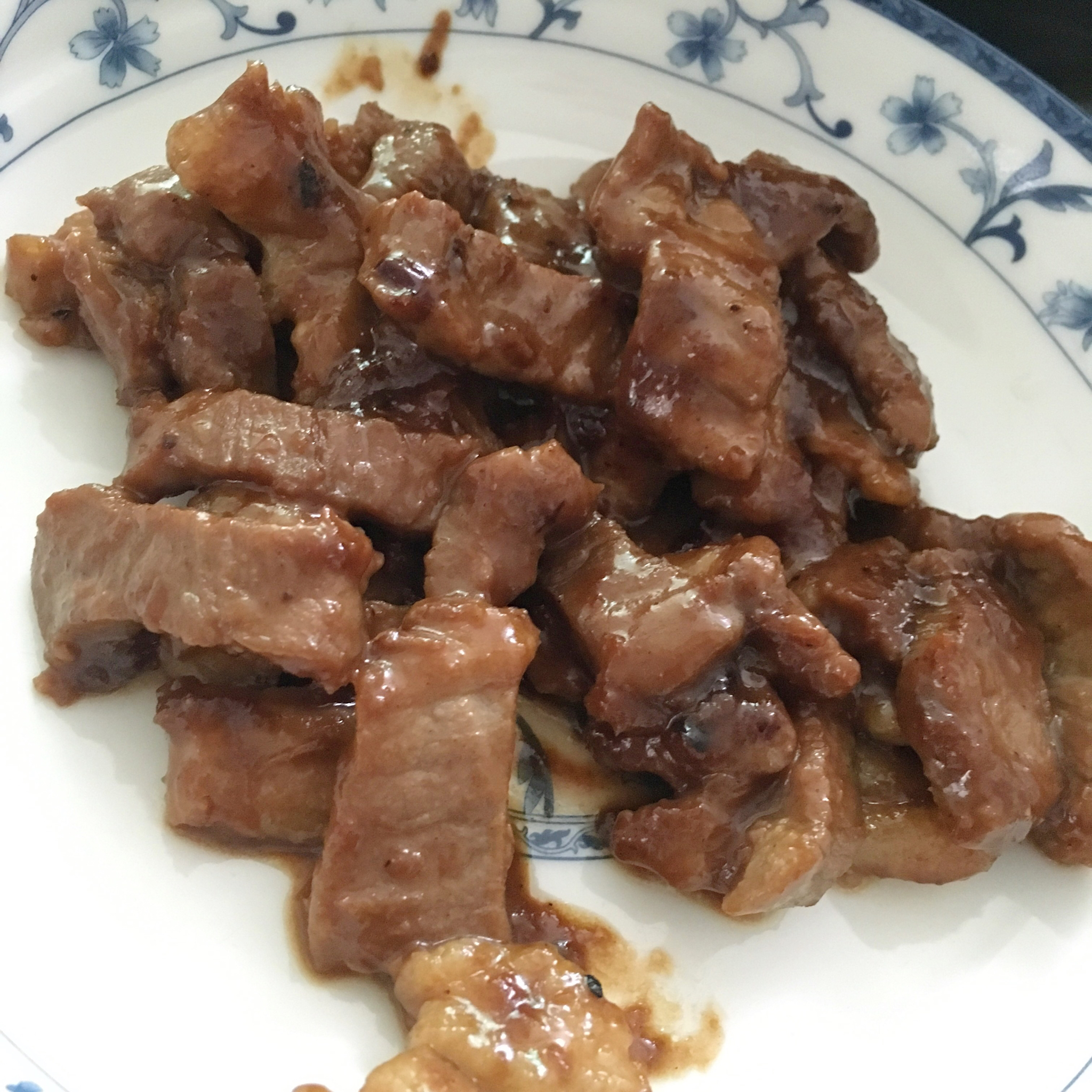 生姜炒猪肉