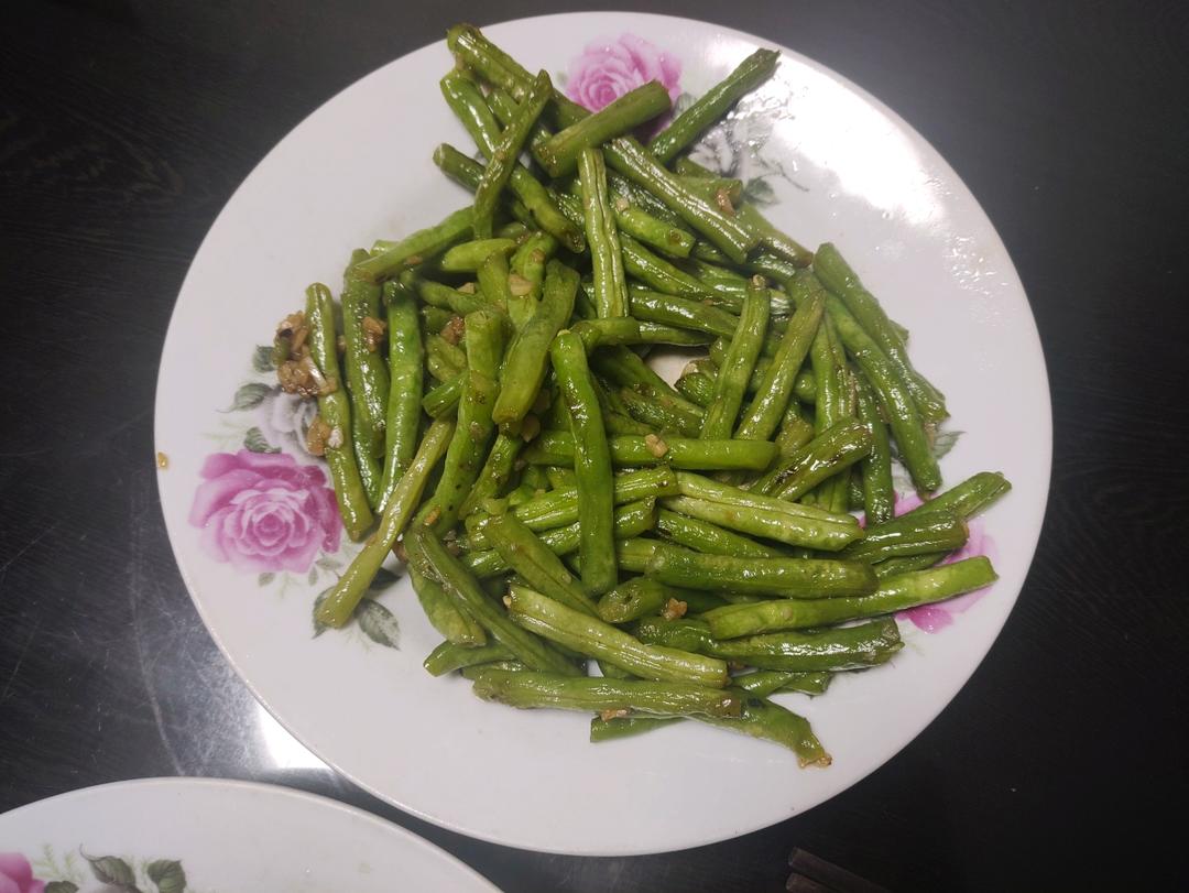 家常小炒四季豆，蔬菜就是要清爽鲜甜