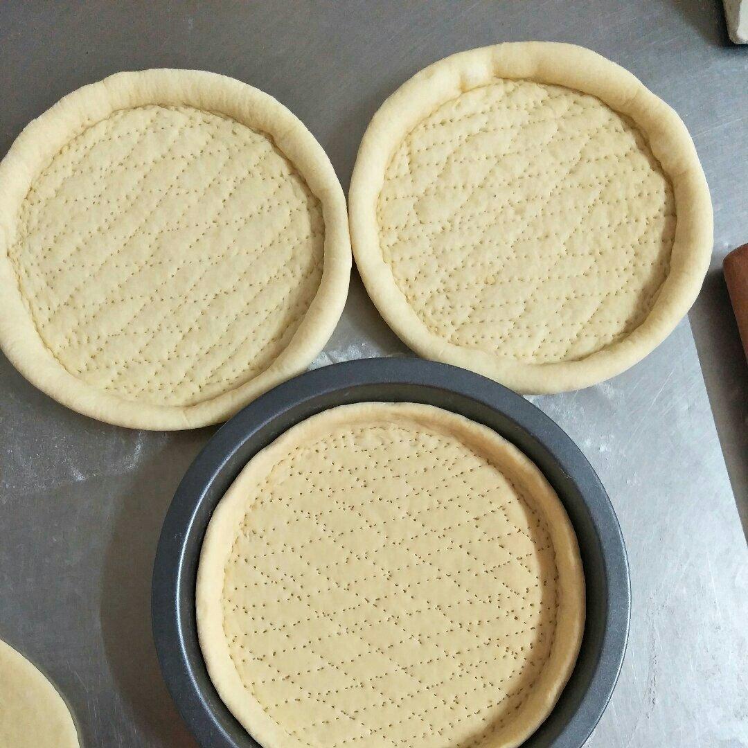 八寸披萨饼皮（四个）制作