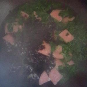 火腿紫菜汤的做法 步骤4