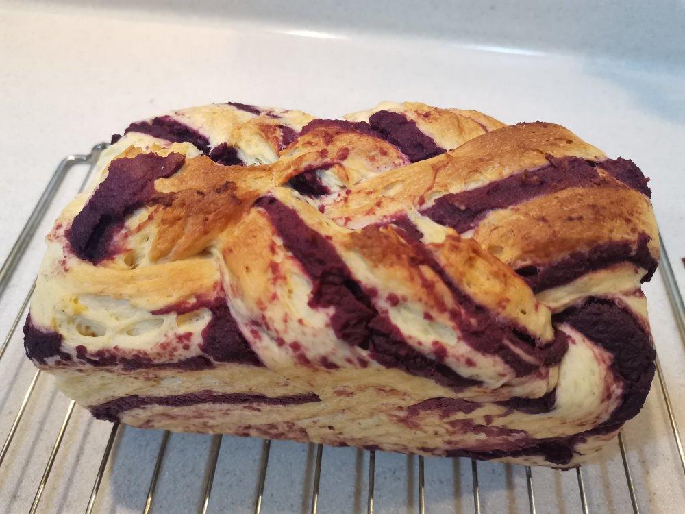 早餐吐司【南瓜紫薯】