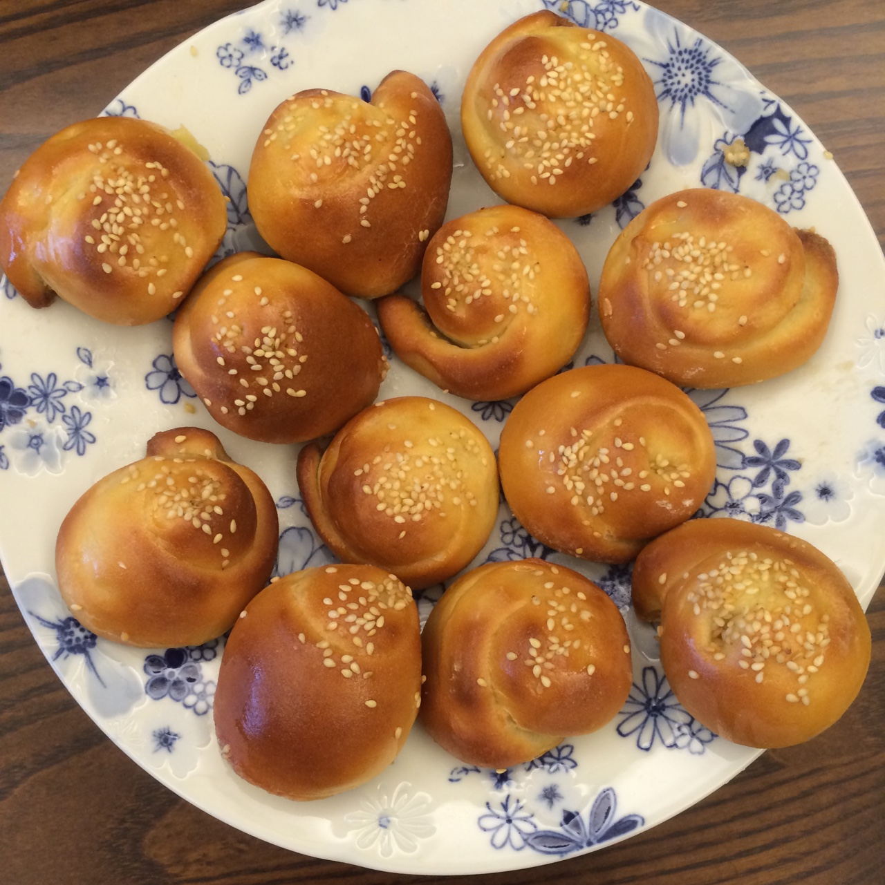 脆底蜂蜜小面包