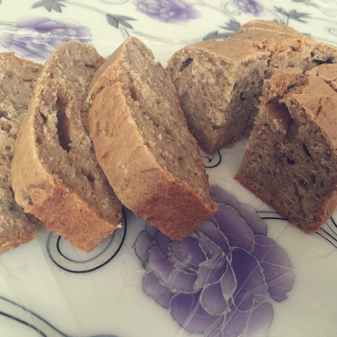 黑麦天然酵种香蕉肉桂蛋糕（快手banana bread）