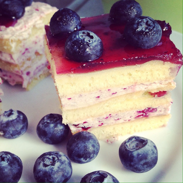 蓝莓蛋糕