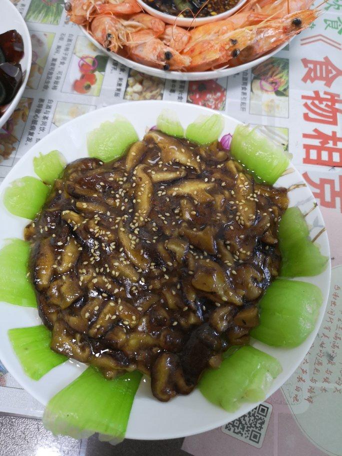 蚝油香菇油菜