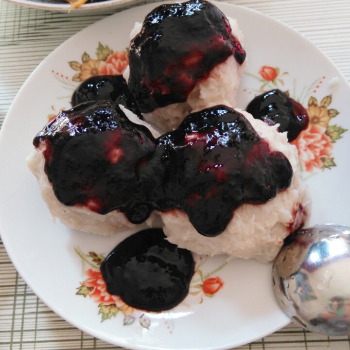 蓝莓山药泥