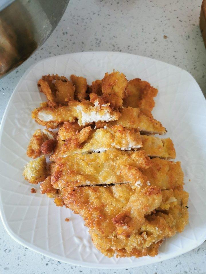 超简单的家庭版炸鸡排