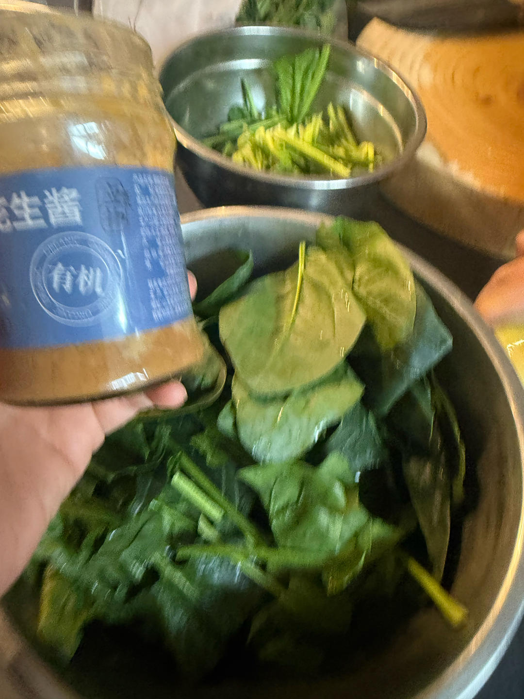 麻汁豆干菠菜