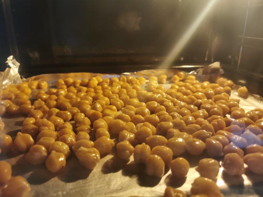 酥脆烤鹰嘴豆