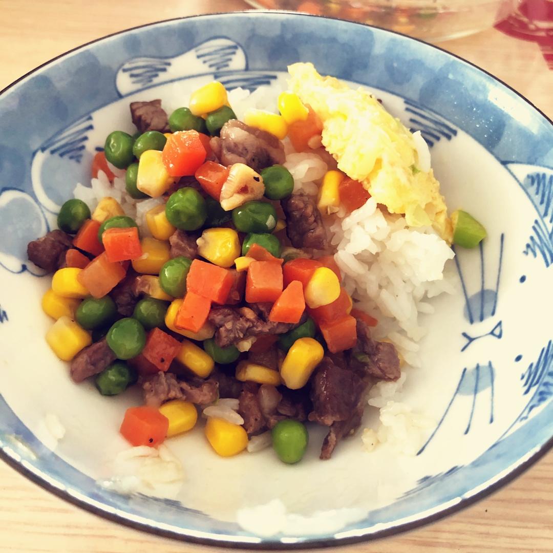 【15分钟快手菜】牛肉末炒杂蔬