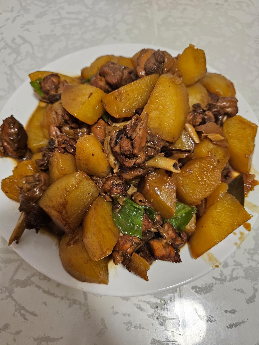 外卖第一名，简单在家做|黄焖鸡米饭