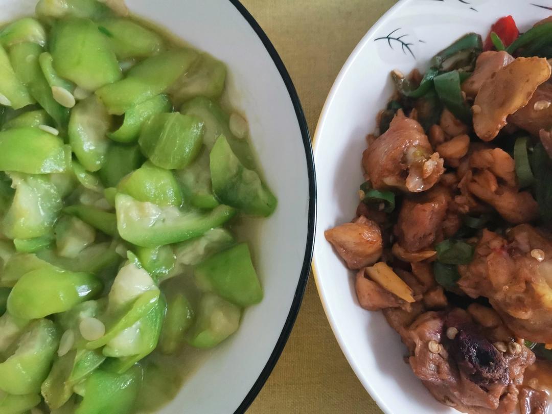 青椒炒鸡腿