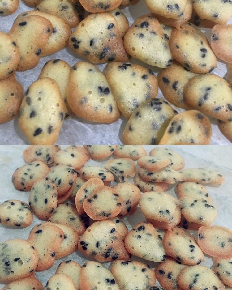 小时候的味道 — 芝麻鸡蛋薄脆饼干