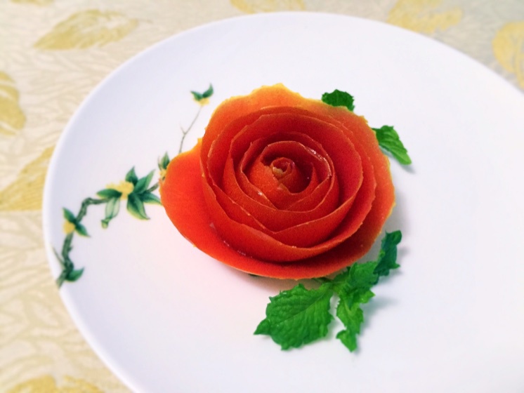 番茄玫瑰花