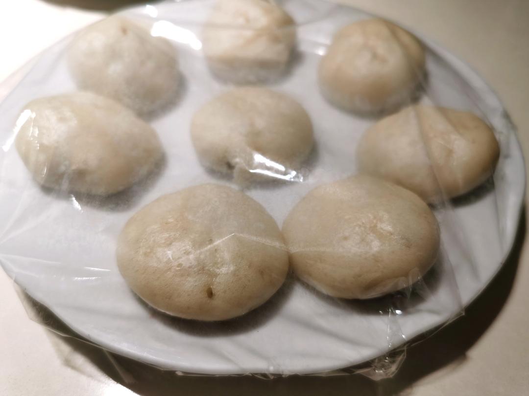 红萝卜圆白菜素菜包子（一次性发酵，附视频）