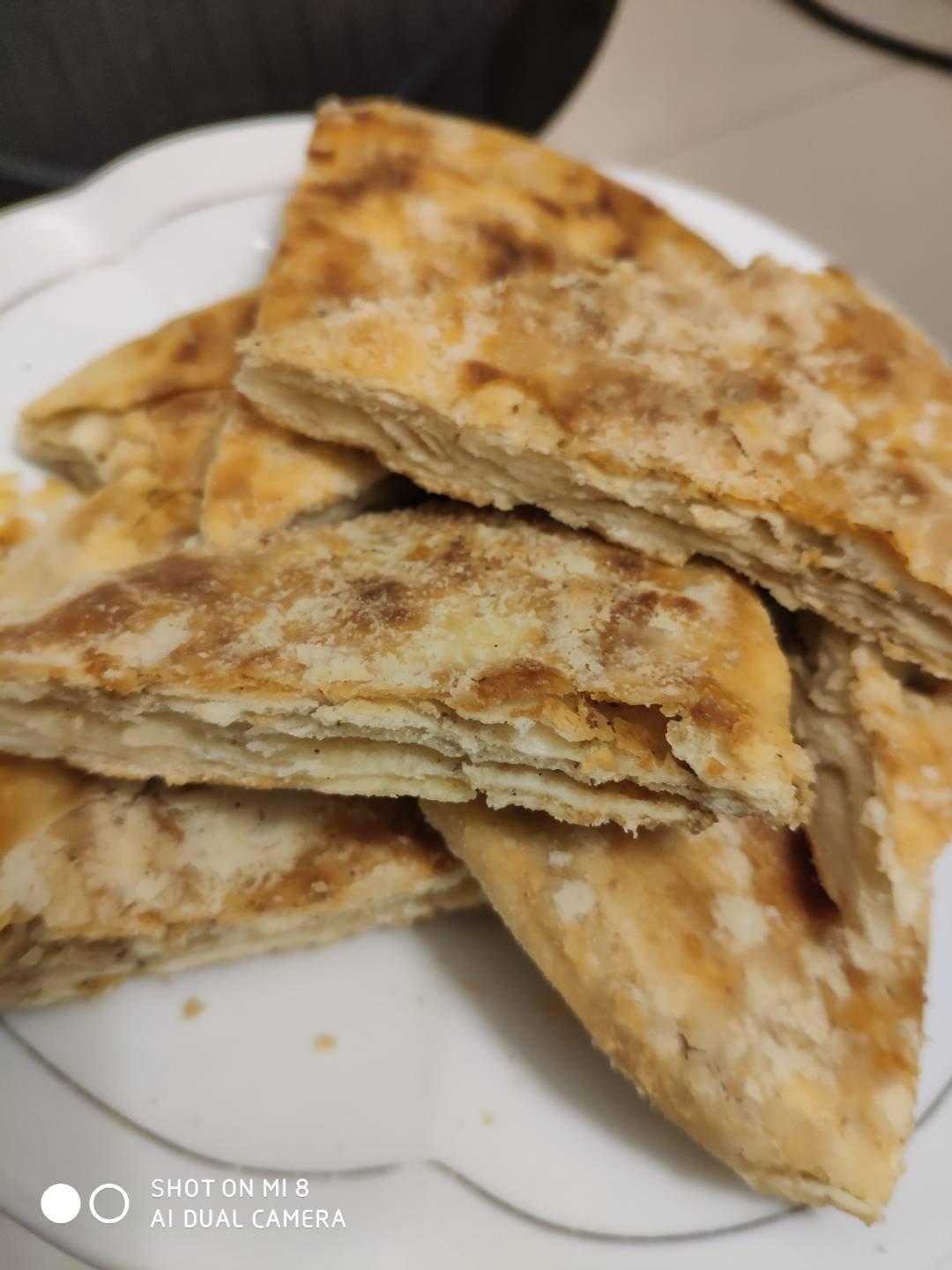 椒盐千层发面饼