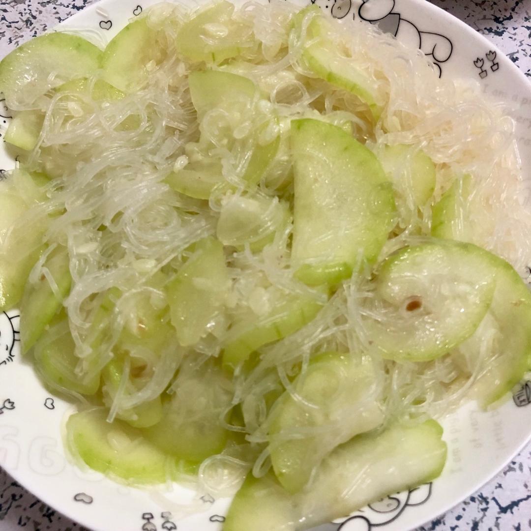 葫芦瓜炒粉丝