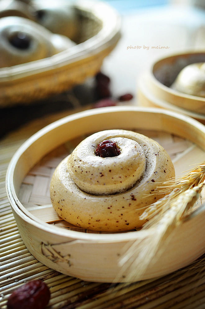 枣泥馒头卷