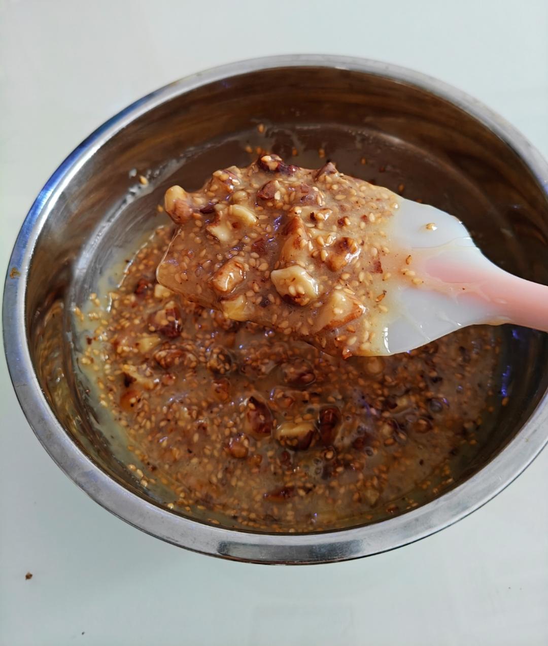 一定要尝试的美味流沙核桃包