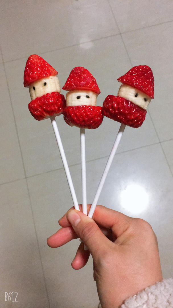 圣诞雪人糖葫芦