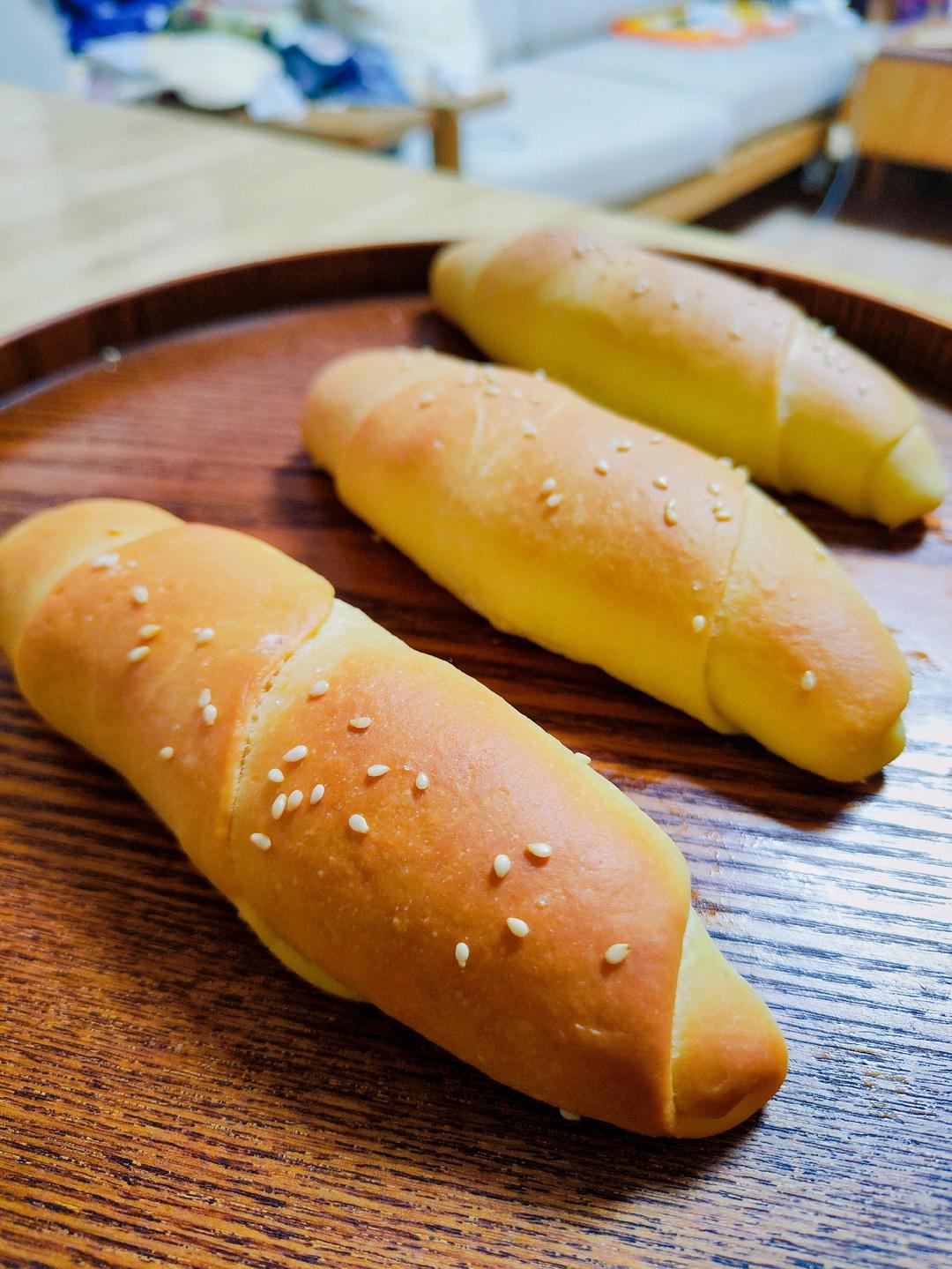 一次发酵‼️无需手套膜‼️低糖少油版日式海盐卷