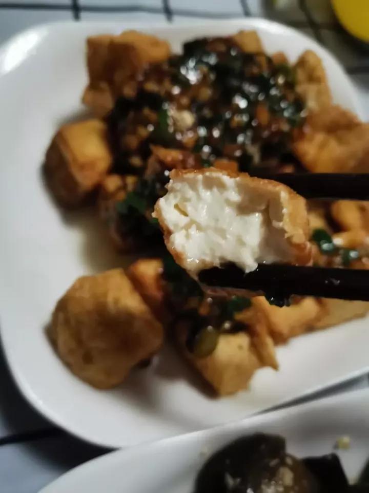 油炸嫩豆腐