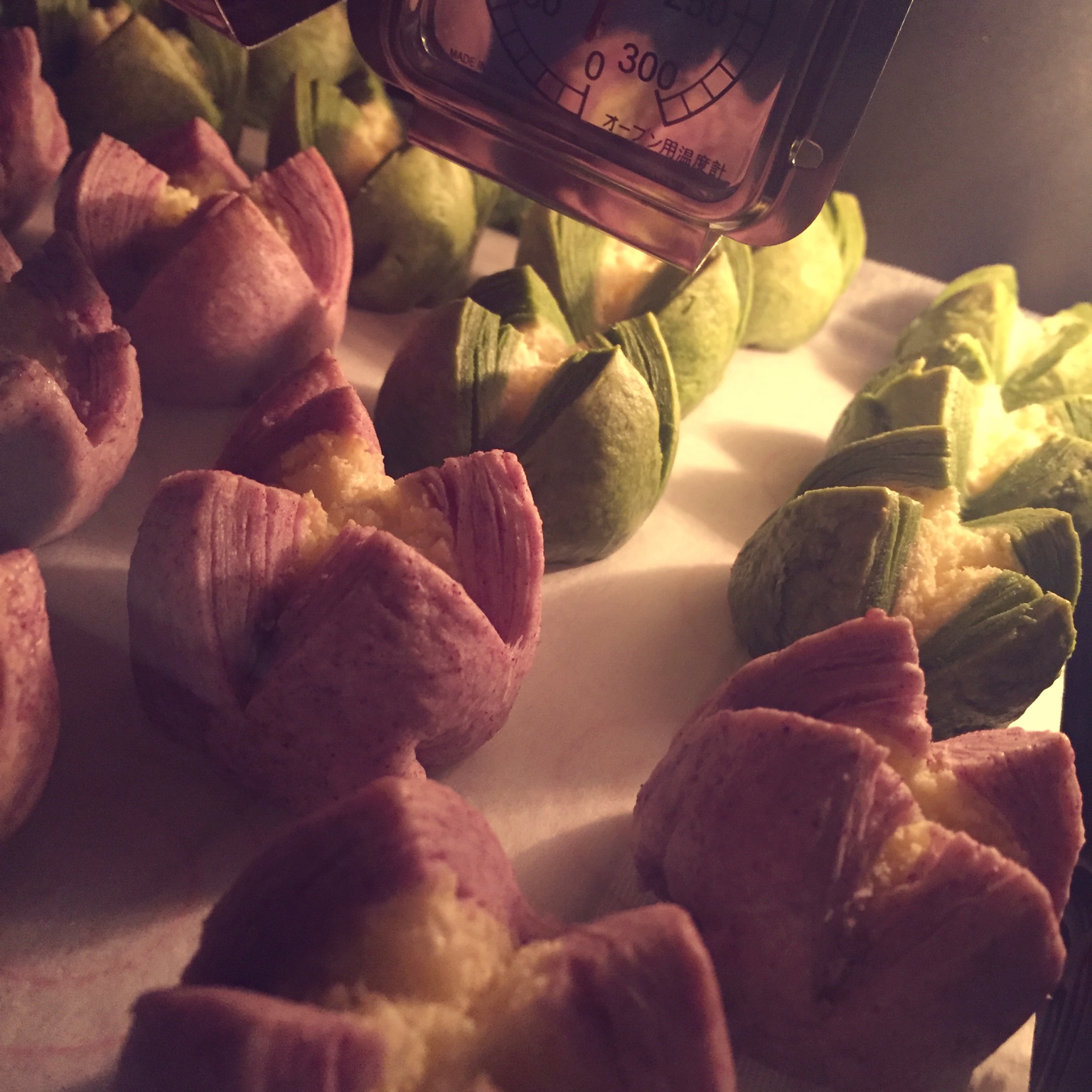 花开富贵之四种口味的椰蓉开口酥