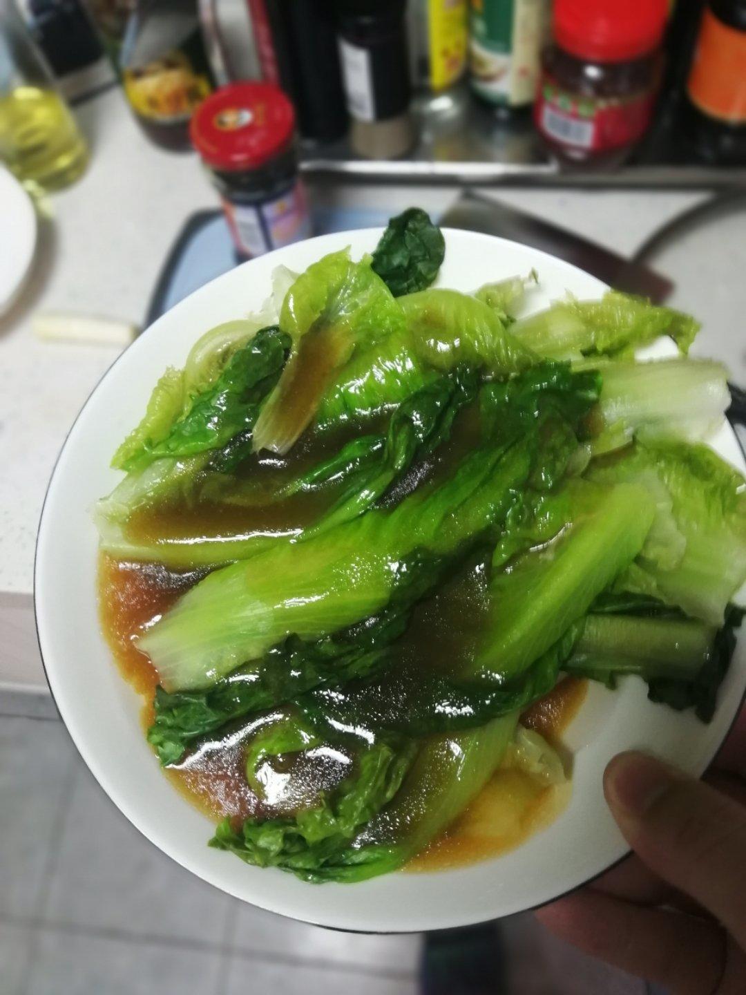 蚝油生菜