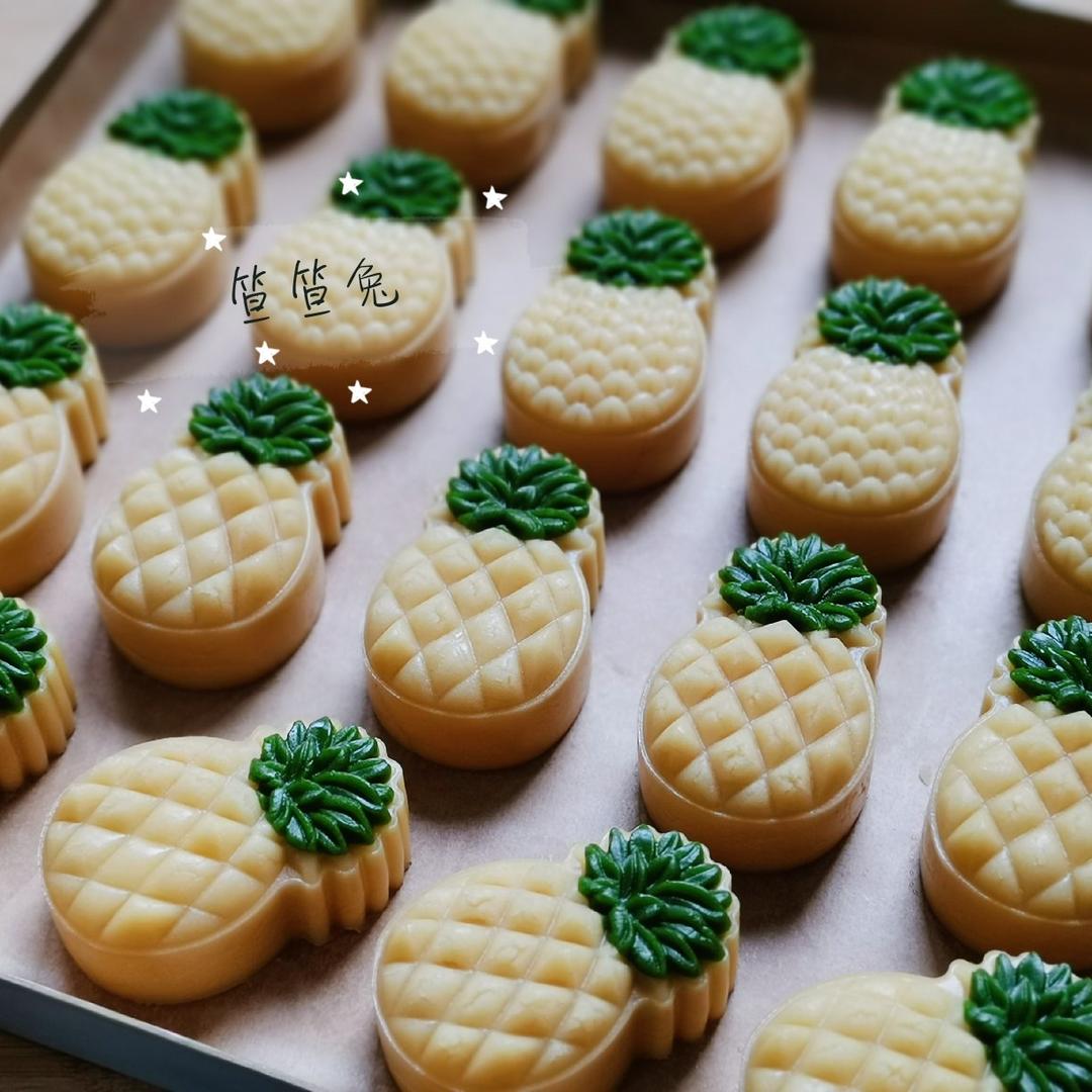 广式凤梨月饼（2020最火的款隔夜回油）