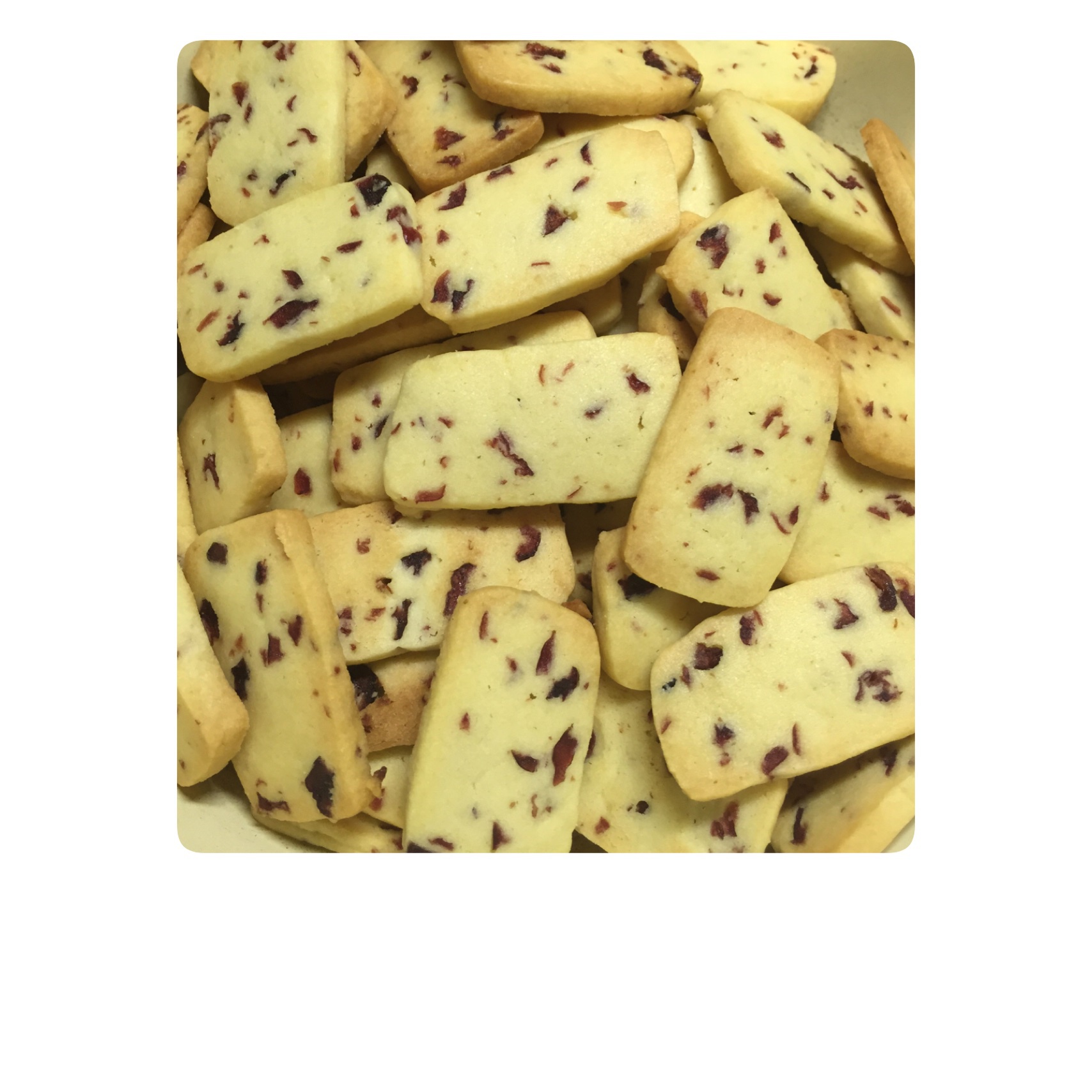 蔓越莓饼干 蔓越莓曲奇