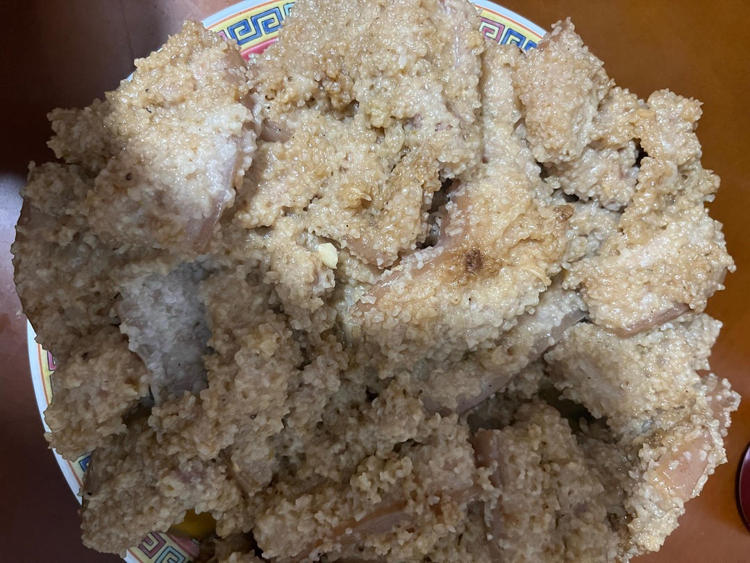 绝绝子！甩饭店几条街的粉蒸肉（粉蒸排骨）