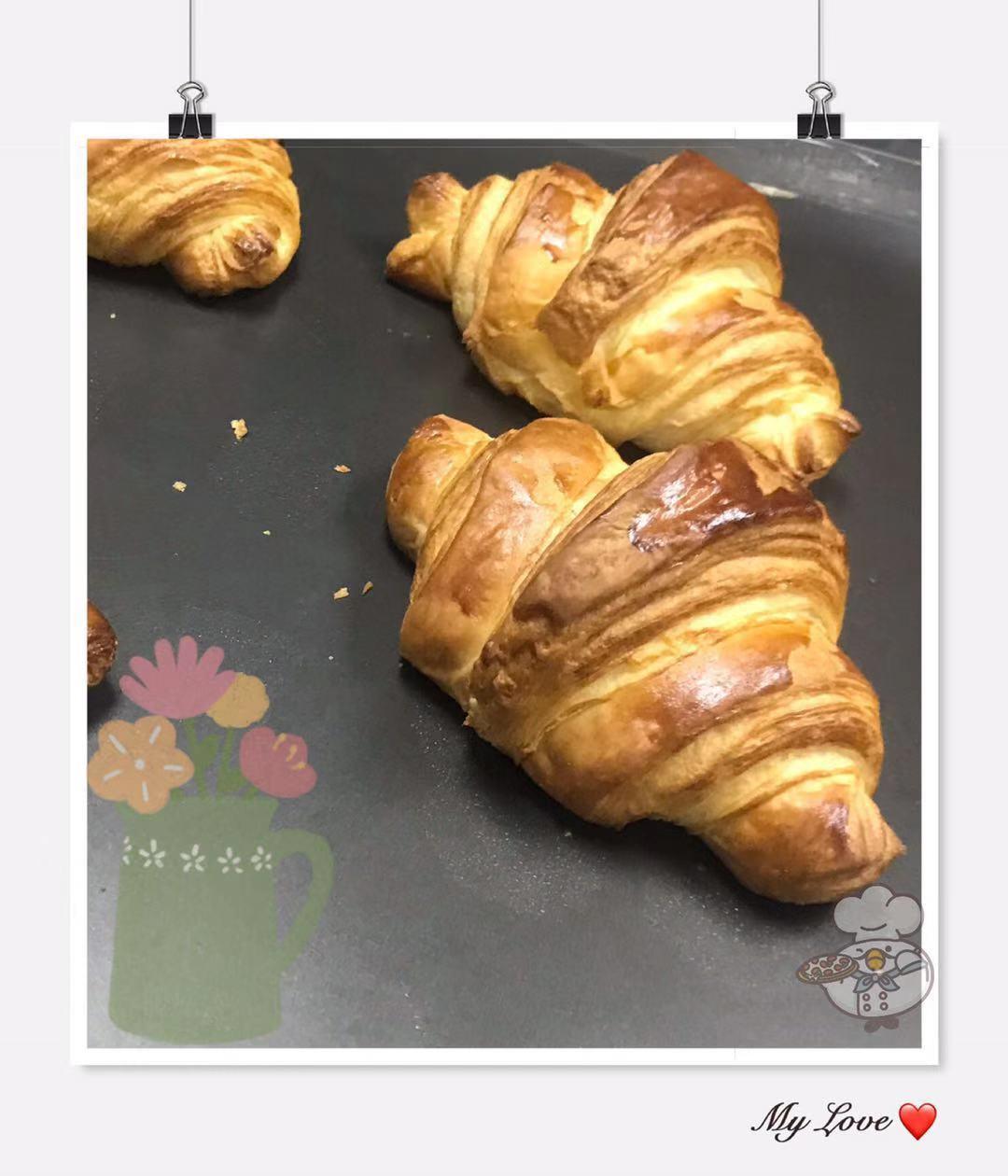 简单易做的丹麦羊角面包~