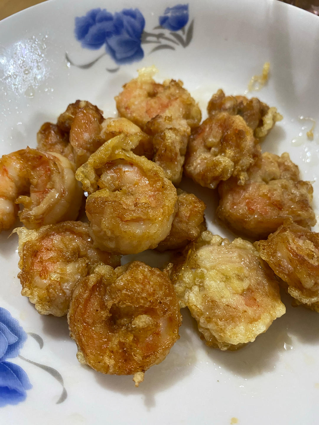 好吃停不下来椒盐虾仁❗️外酥里嫩❗️