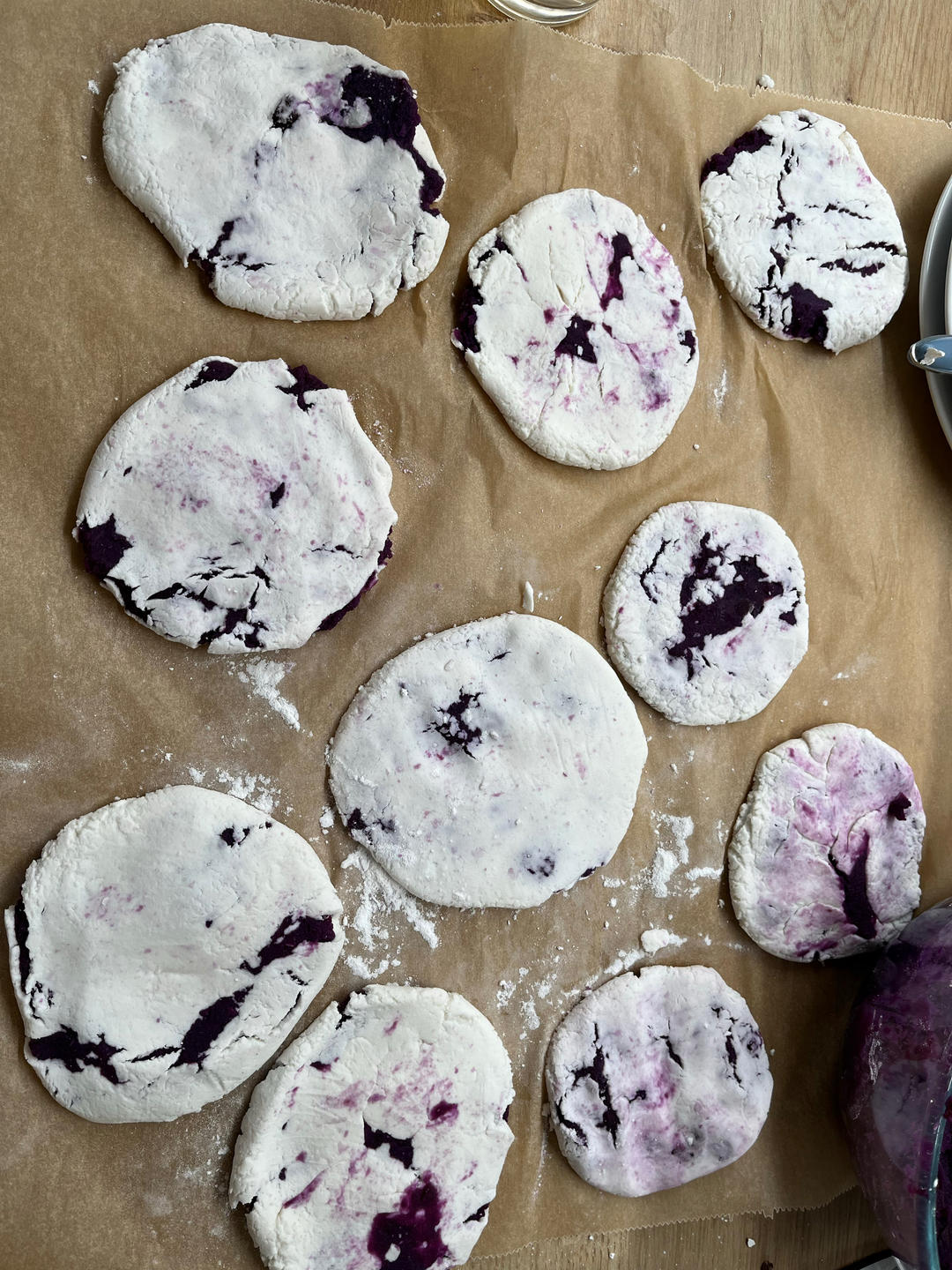 糯唧唧紫薯糯米饼|马克西姆巴斯克多功能锅