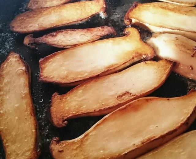 香煎杏鲍菇的做法