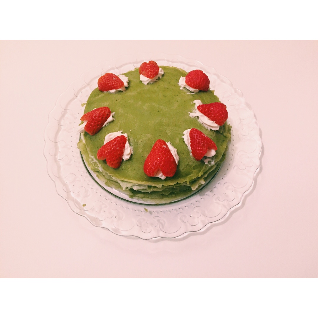 周五深夜小厨房第一集 【抹茶千层蛋糕】