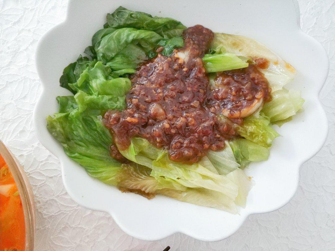 家常菜 蚝油生菜