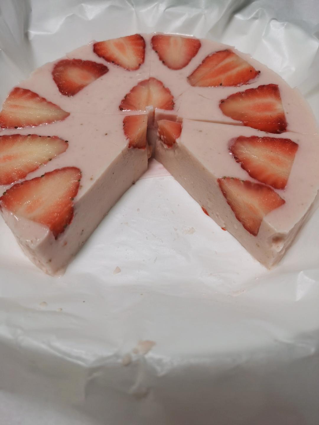 免烤箱超q弹的草莓🍓酸奶布丁小白也能做