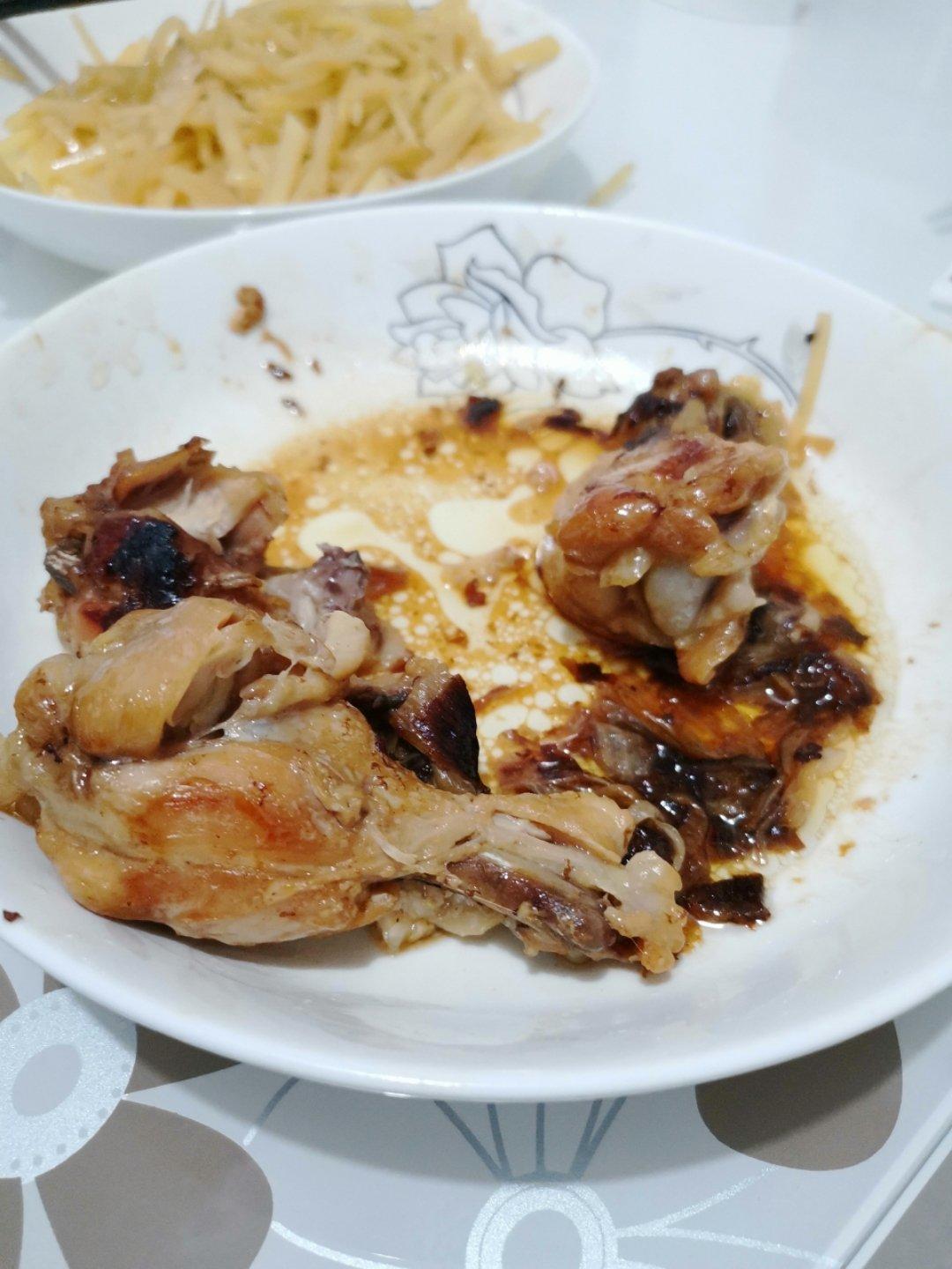 电饭煲版盐焗鸡