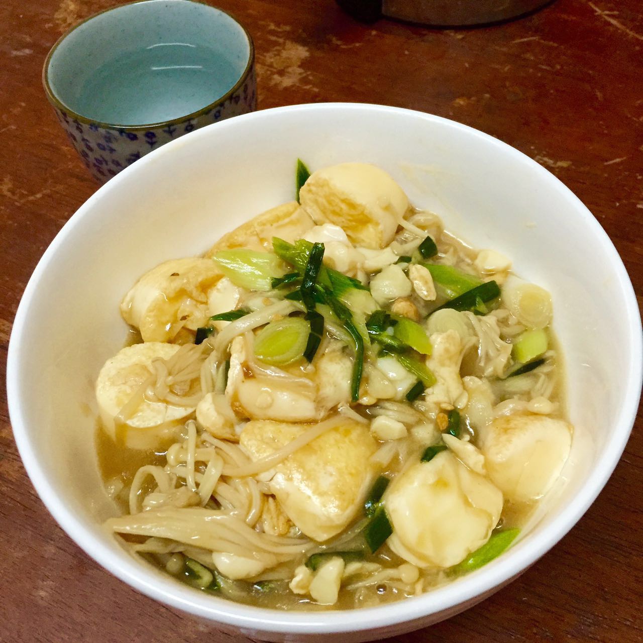 超级下饭菜--金针菇日本豆腐
