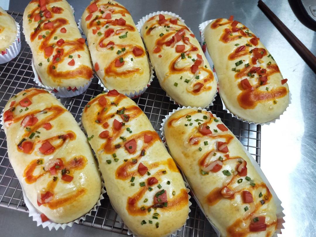 肉松肠仔面包（波兰种）