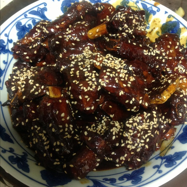 不用一滴酱油的糖醋排骨