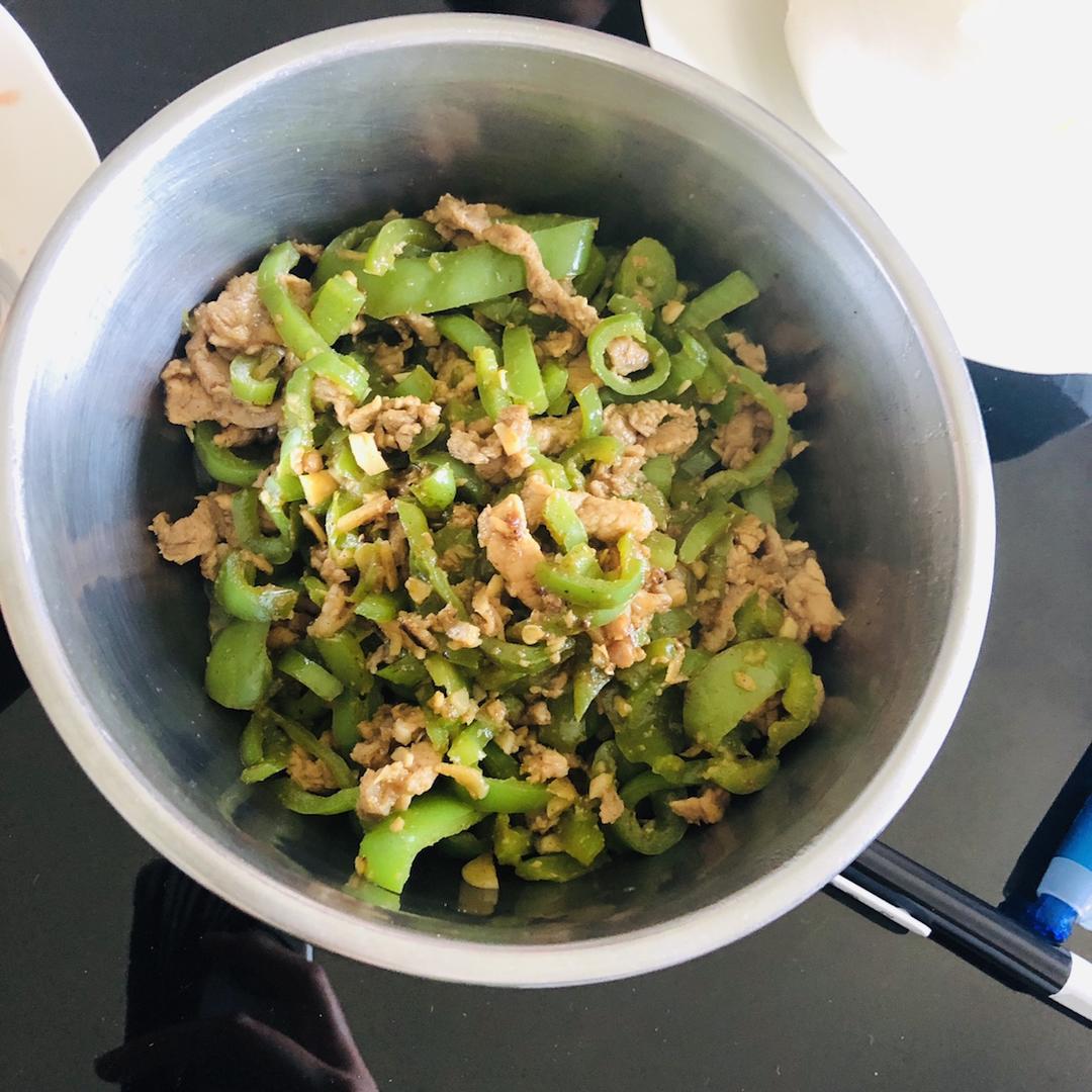 孜然青椒炒肉