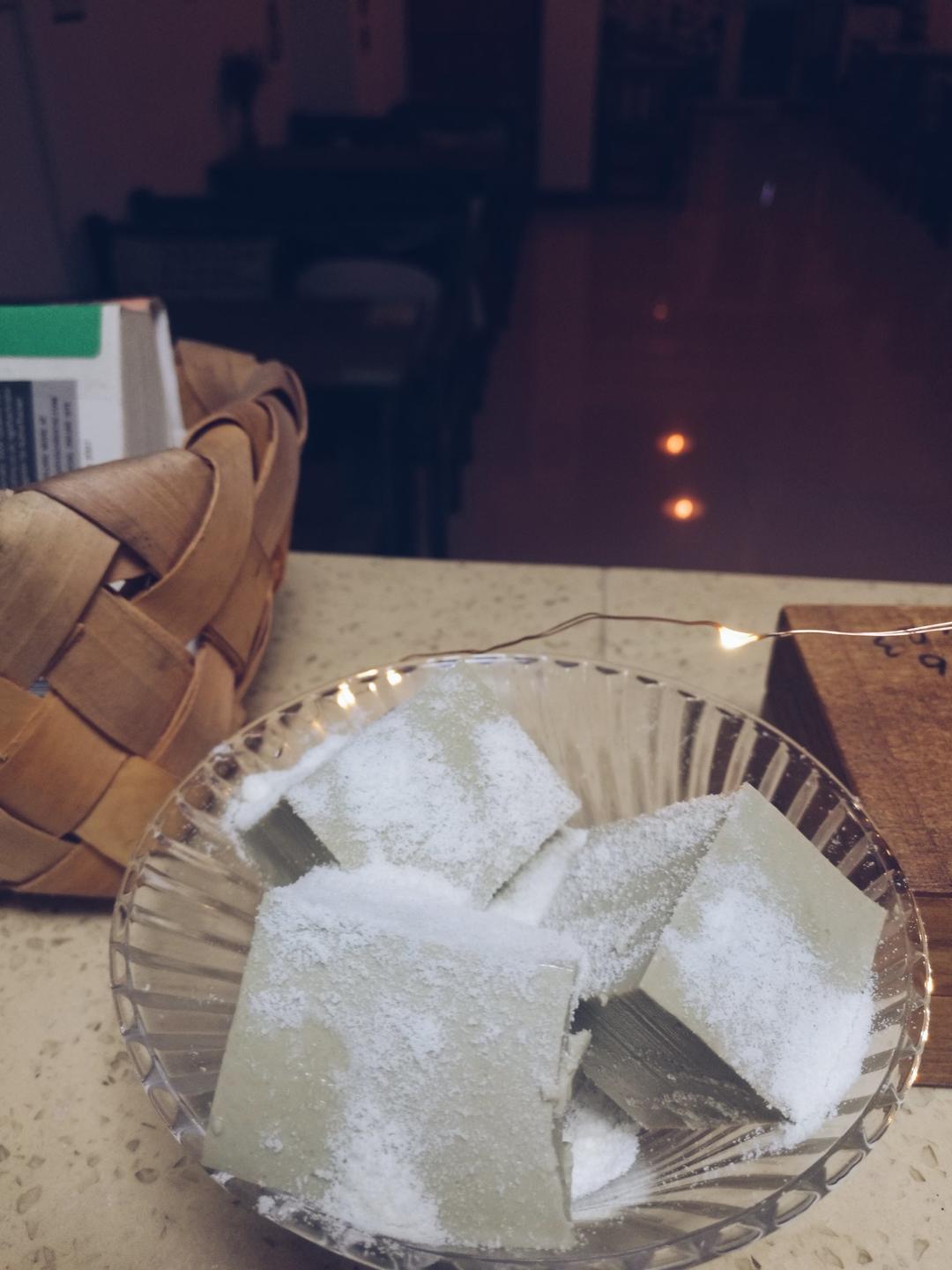 抹茶豆腐