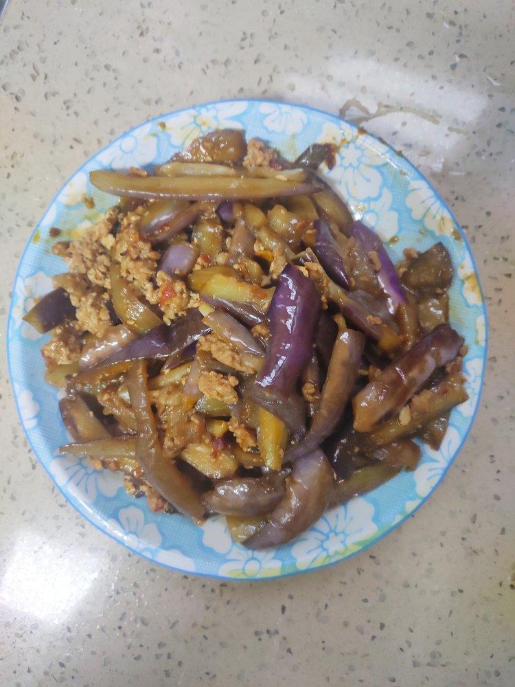 红烧肉沫茄子