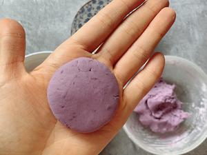 香糯小点心·紫薯芝麻饼的做法 步骤10