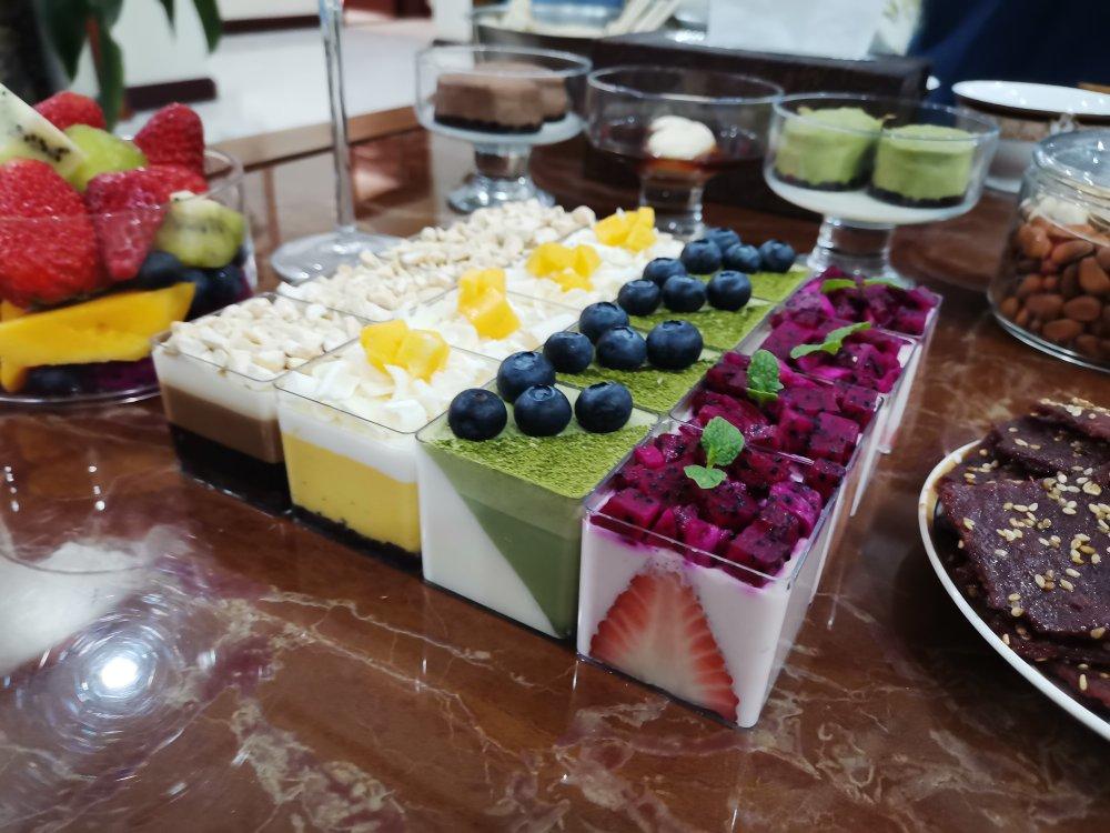 小正方形慕斯蛋糕小方杯（蓝莓味、芒果味）