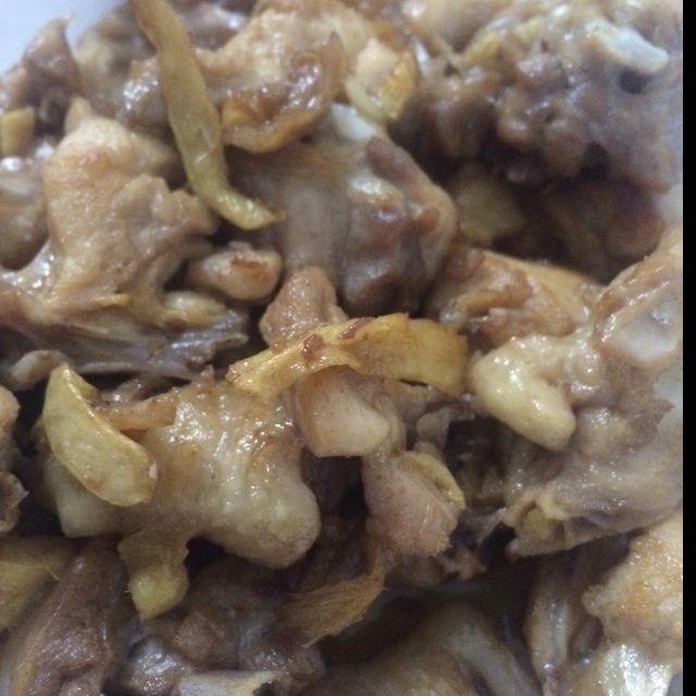 姜丝炒鸡肉