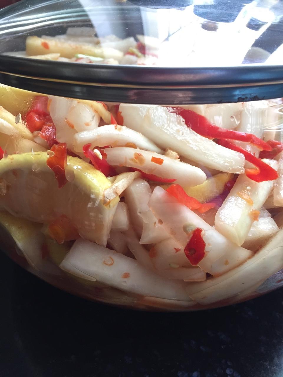 朝鲜风味腌萝卜（简单易学）