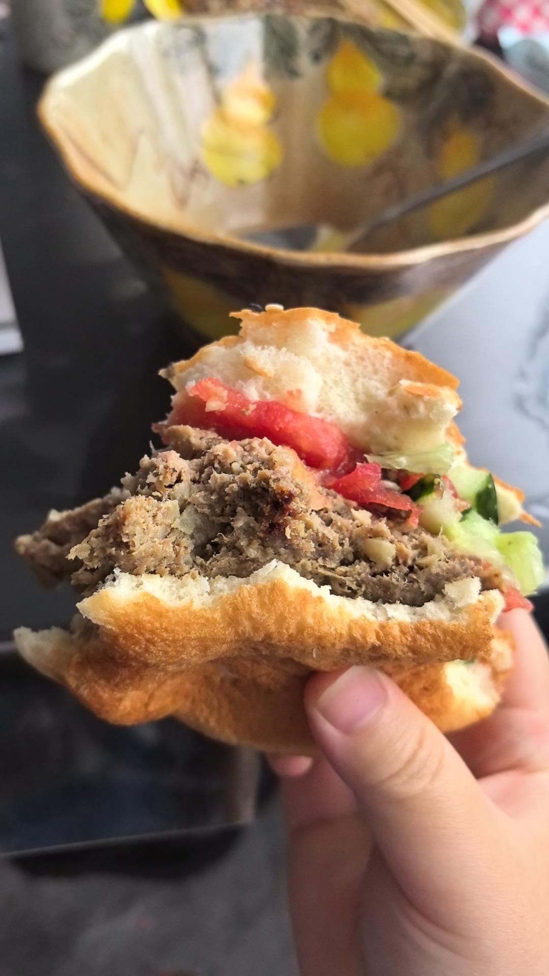 超详细汉堡牛肉饼｜附自制汉堡搭配#Healthymeals#减脂必撸16